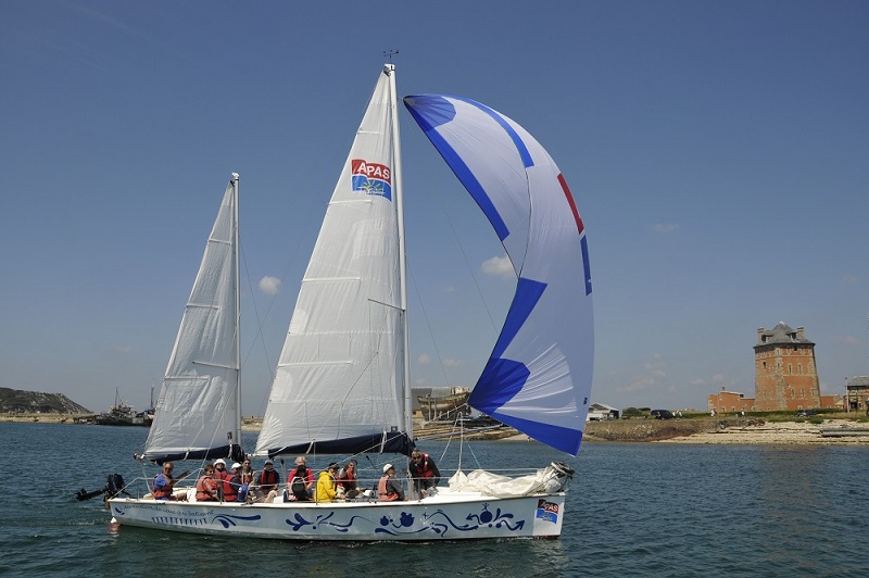 Le voilier collectif de l'Apas-Btp
